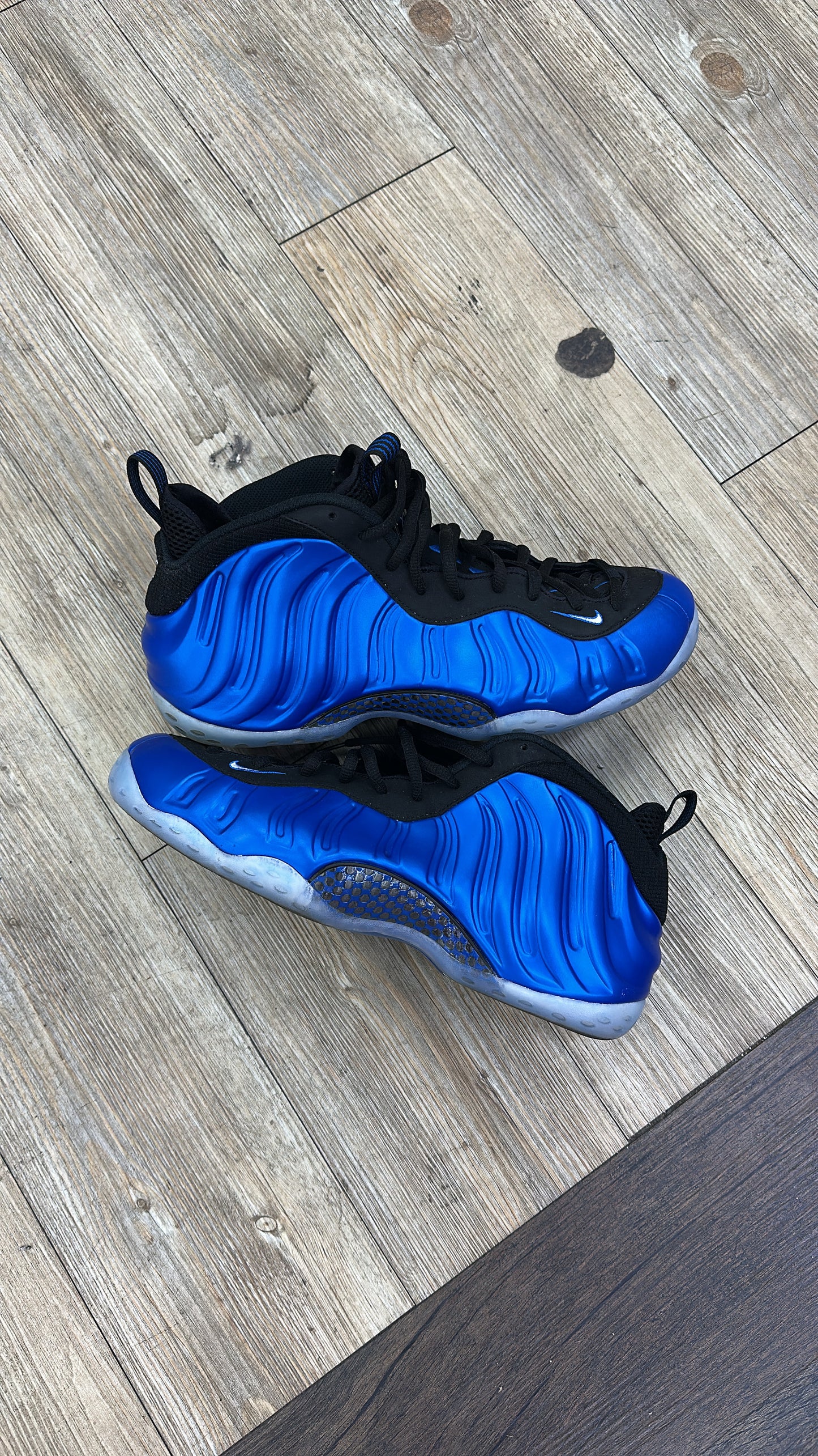 International Blue Foamposite Used No Box