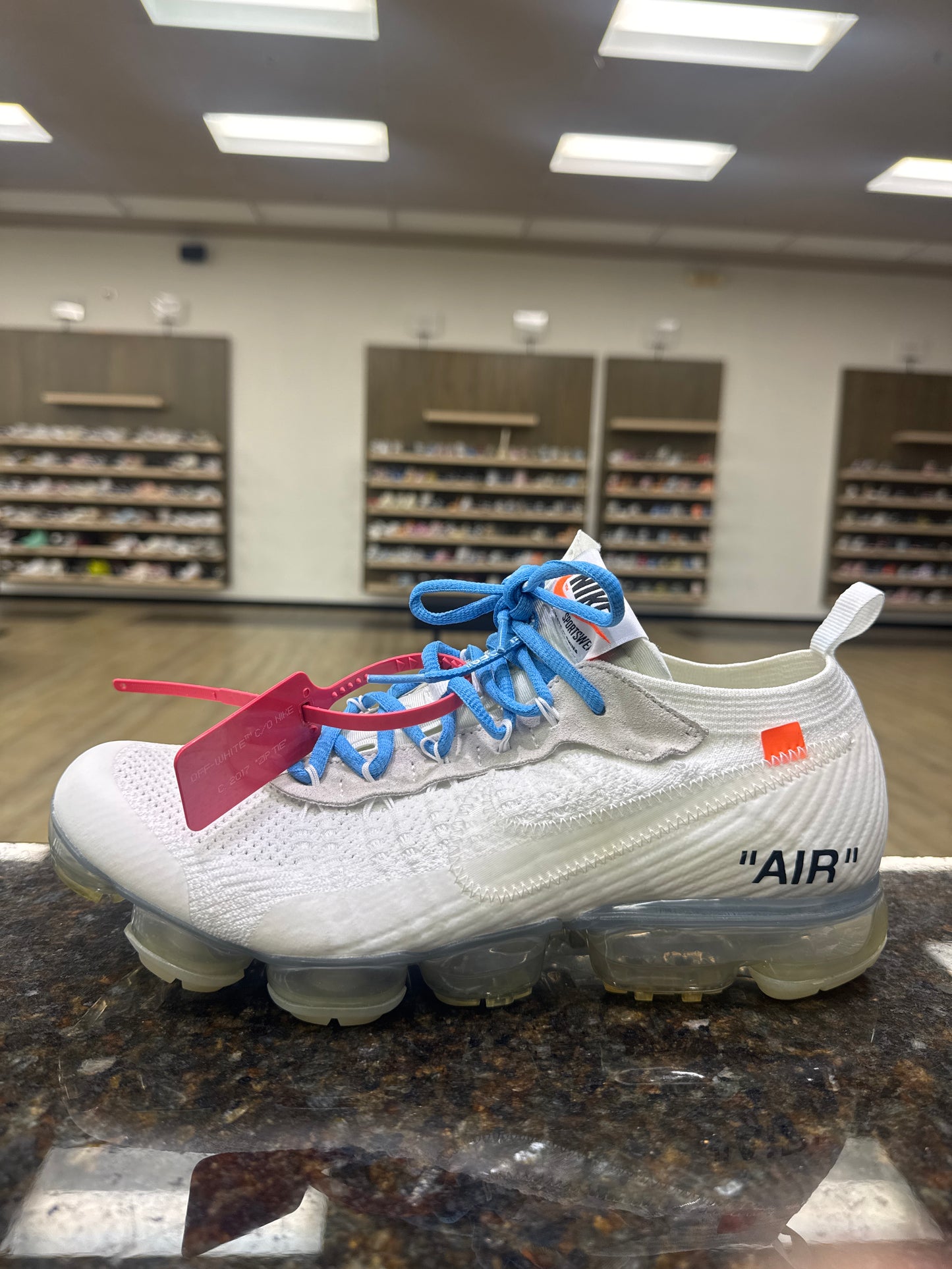 VaporMax Off White Used With Box