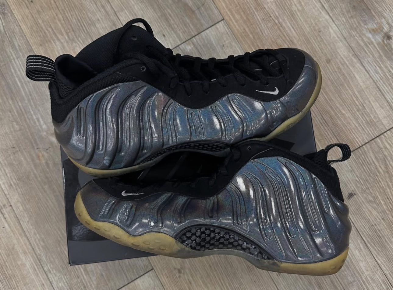 Foamposite Hologram - used with box