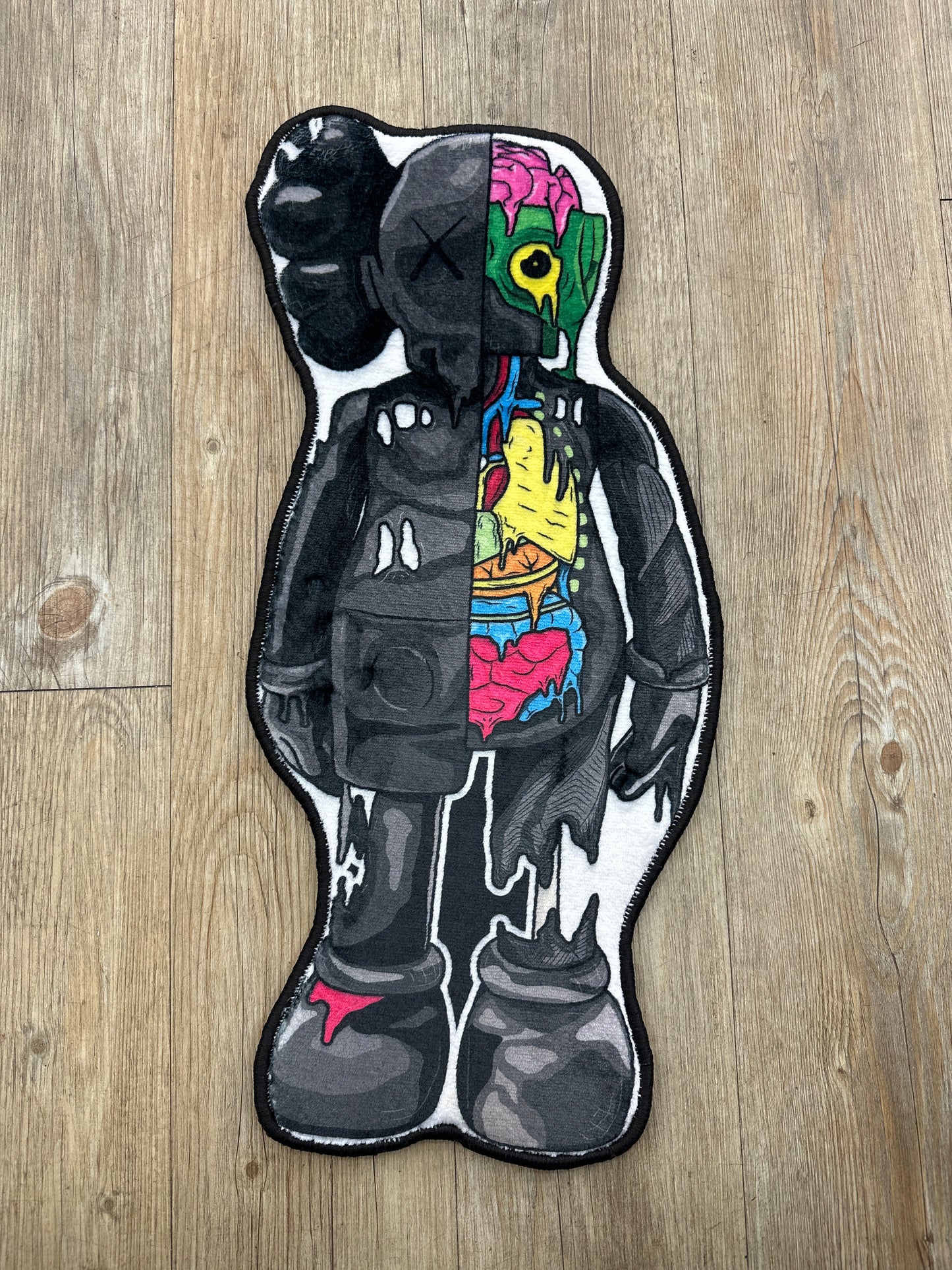 Mini Kaws Body Rug