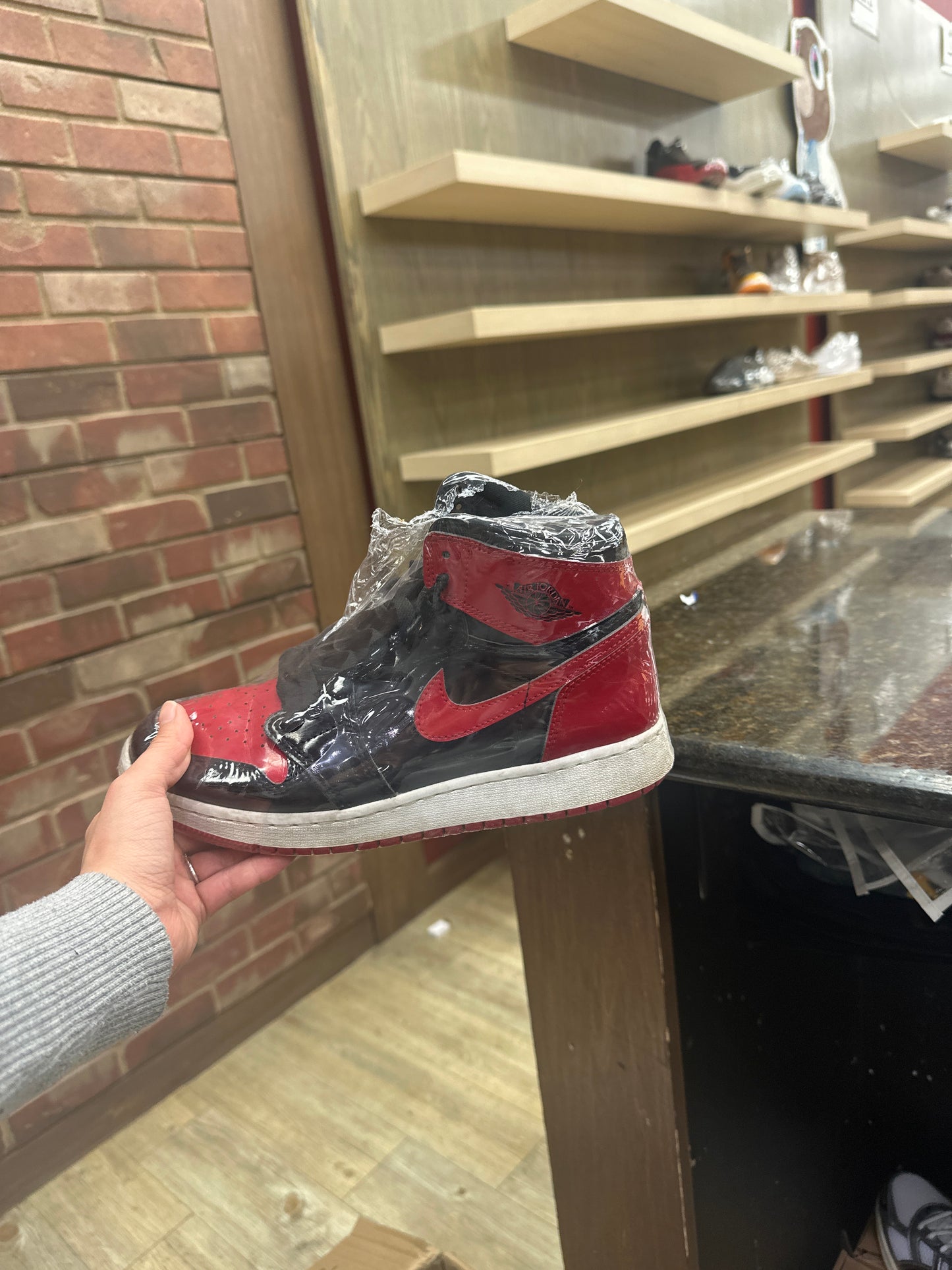 Used Jordan 1 patent bred