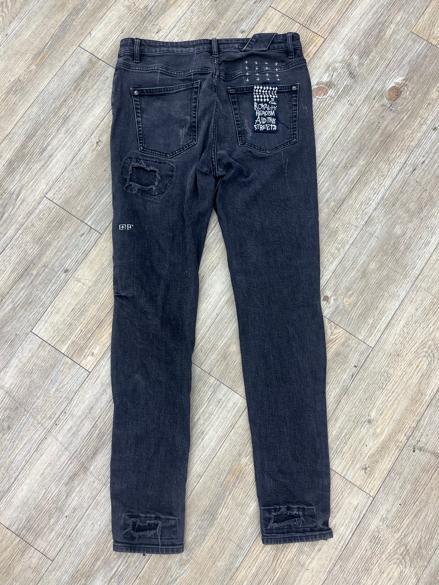 K subie black jeans