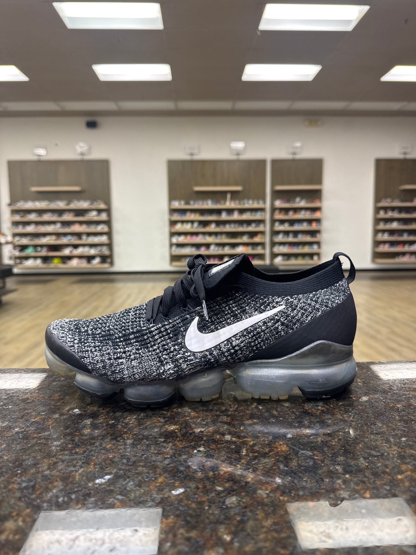 Nike Black White VaporMax FlyKnit 3