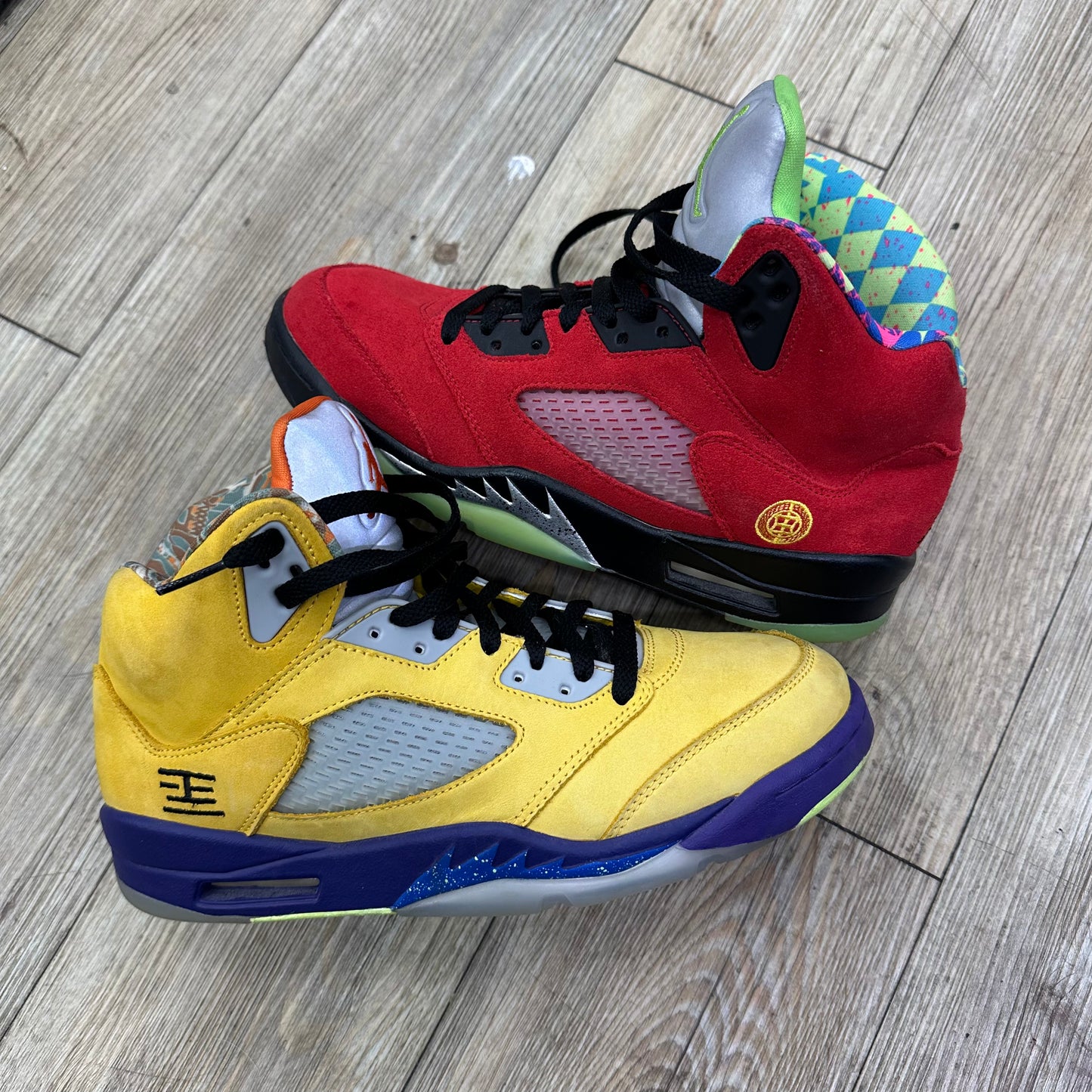 Jordan 5s “what the”