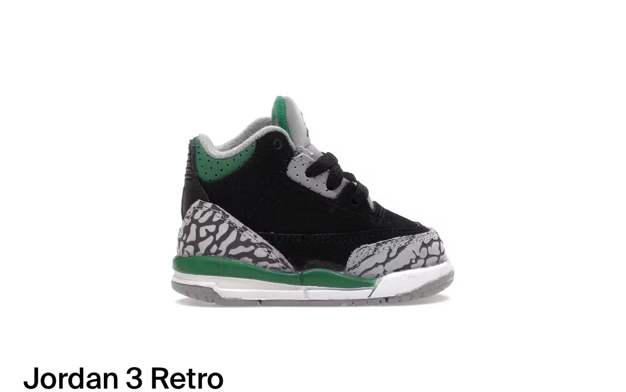 Jordan 3 pine green TD