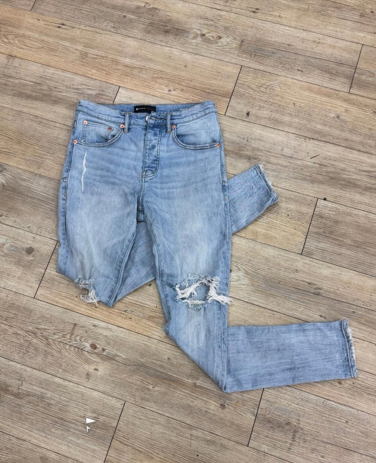 USED - Purple Jeans Light Wash