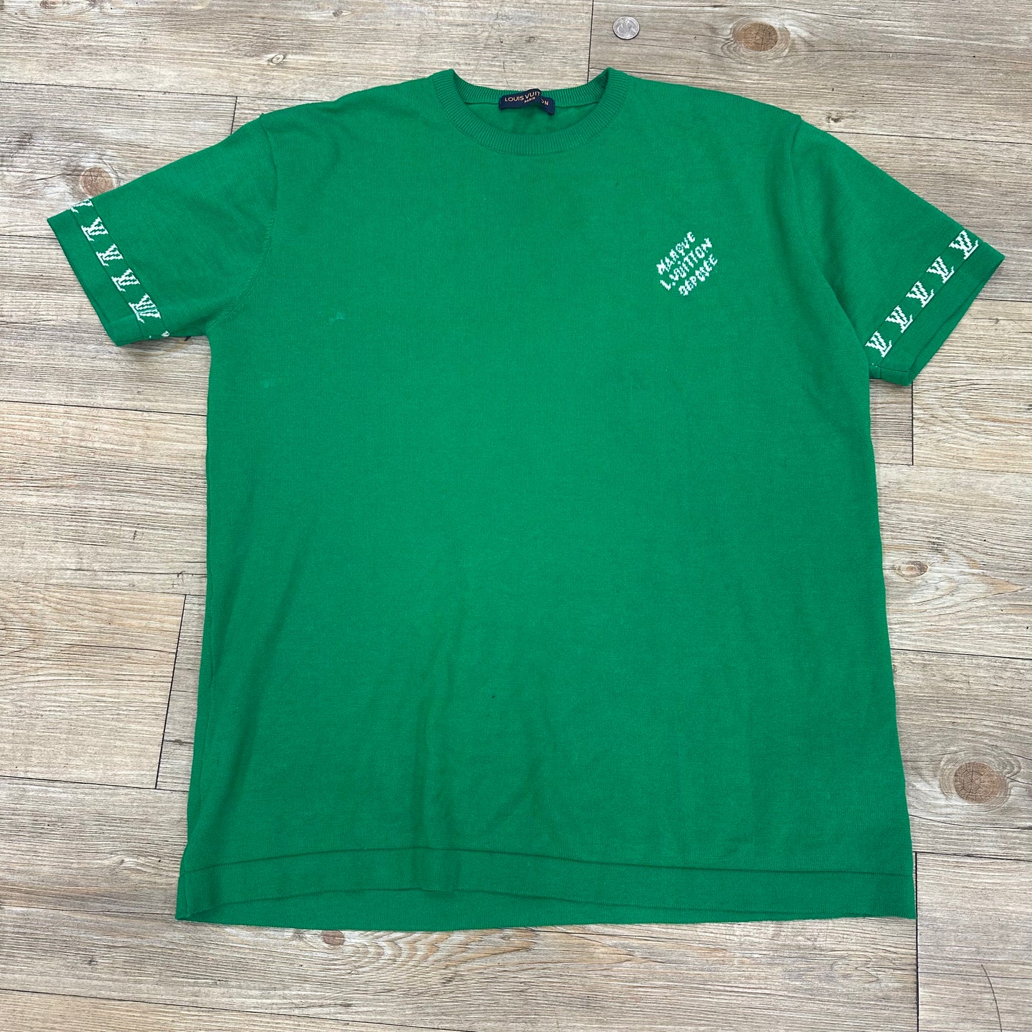 LV green tee