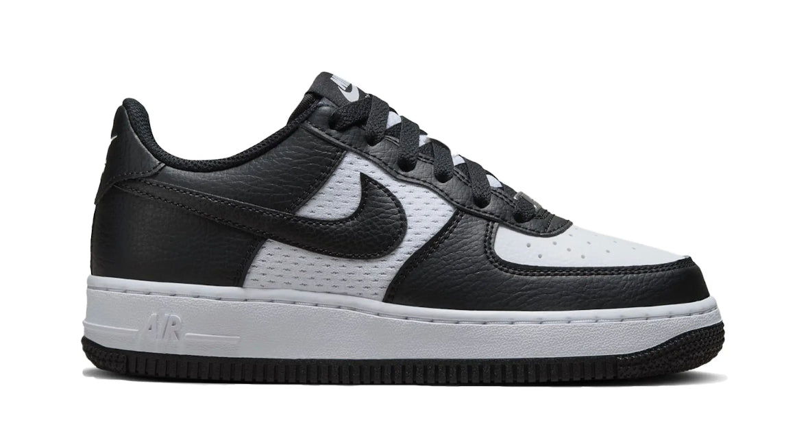 Air Force 1 Low Black White Mesh