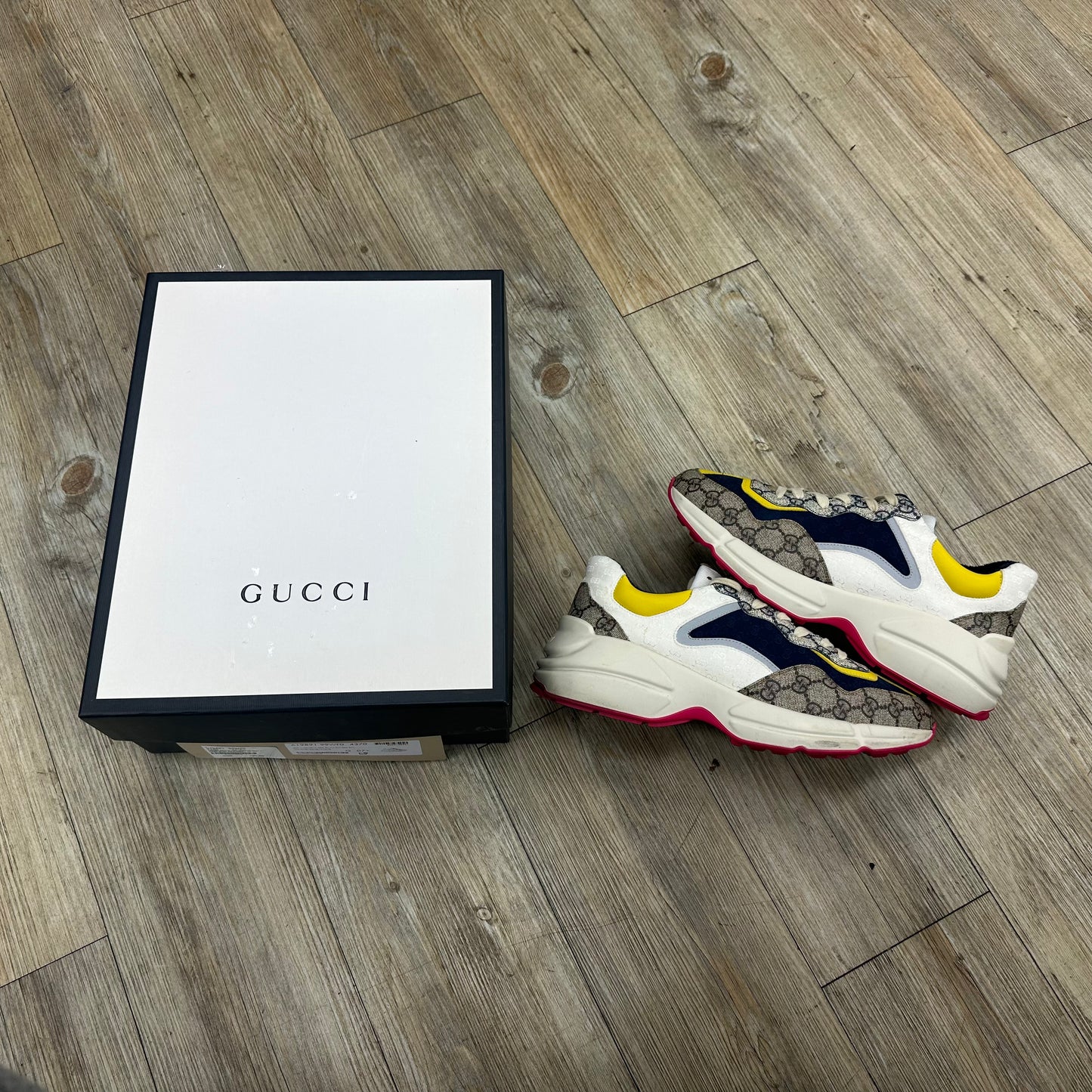 Gucci GG Rhyton ‘Beige White Yellow’