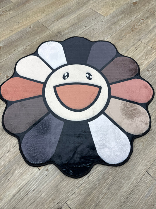 takashi murakami brown rug