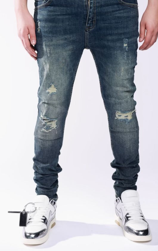Pali jeans dark blue denim jeans