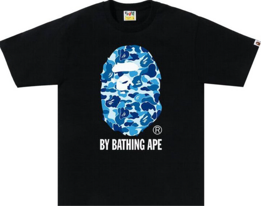 Bape ABC Camo Black/Blue Tee