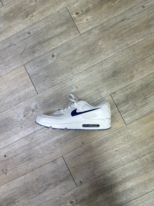 Nike air max 90 white and navy blue