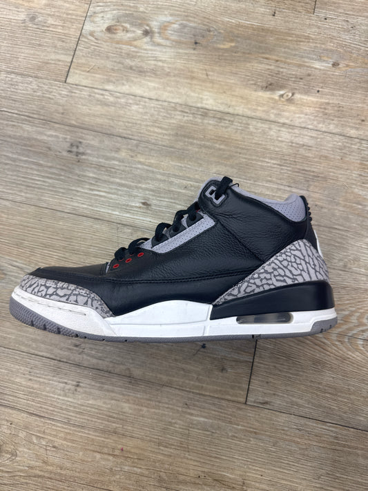 Jordan 3 Black Cement Used