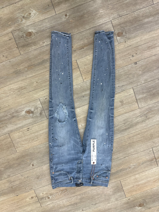 Purple jeans used(with front and back tag )