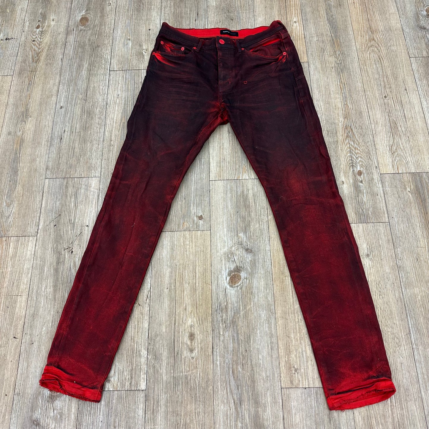 Purple Jean red