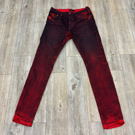 Purple Jean red
