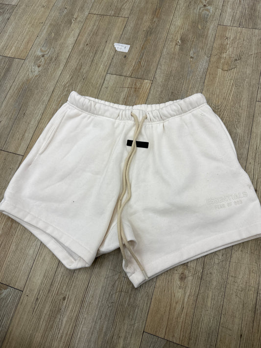 Essentials white cloud dance shorts