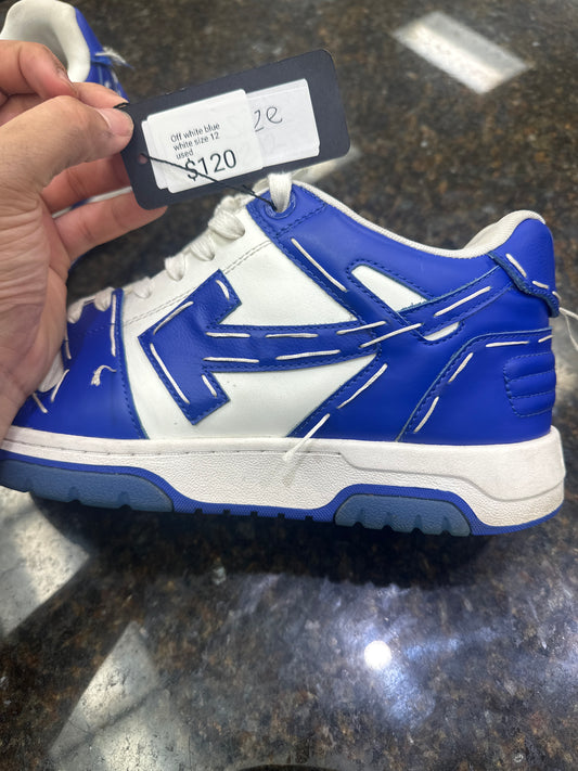 Off white blue low tops