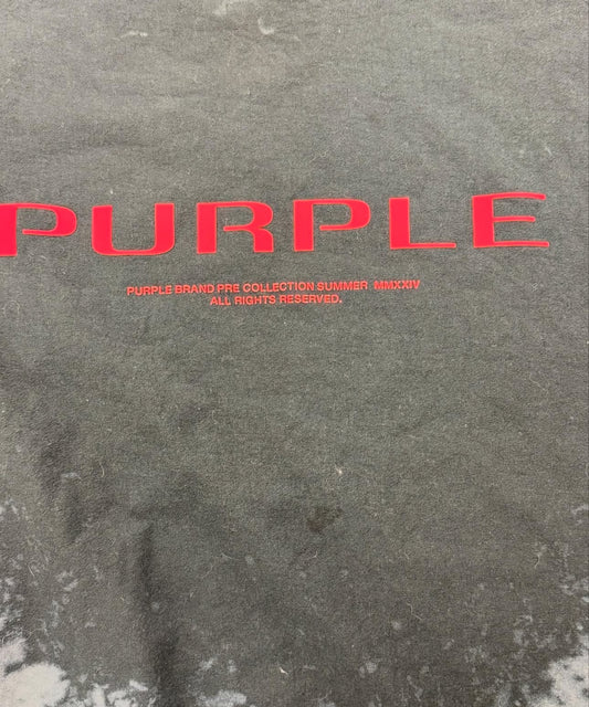 Purple tee Black Reec