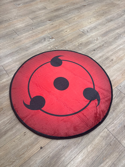 Sharinigan Red Rug