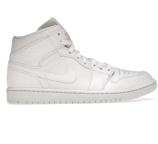 Jordan 1 Mid Triple White 2.0