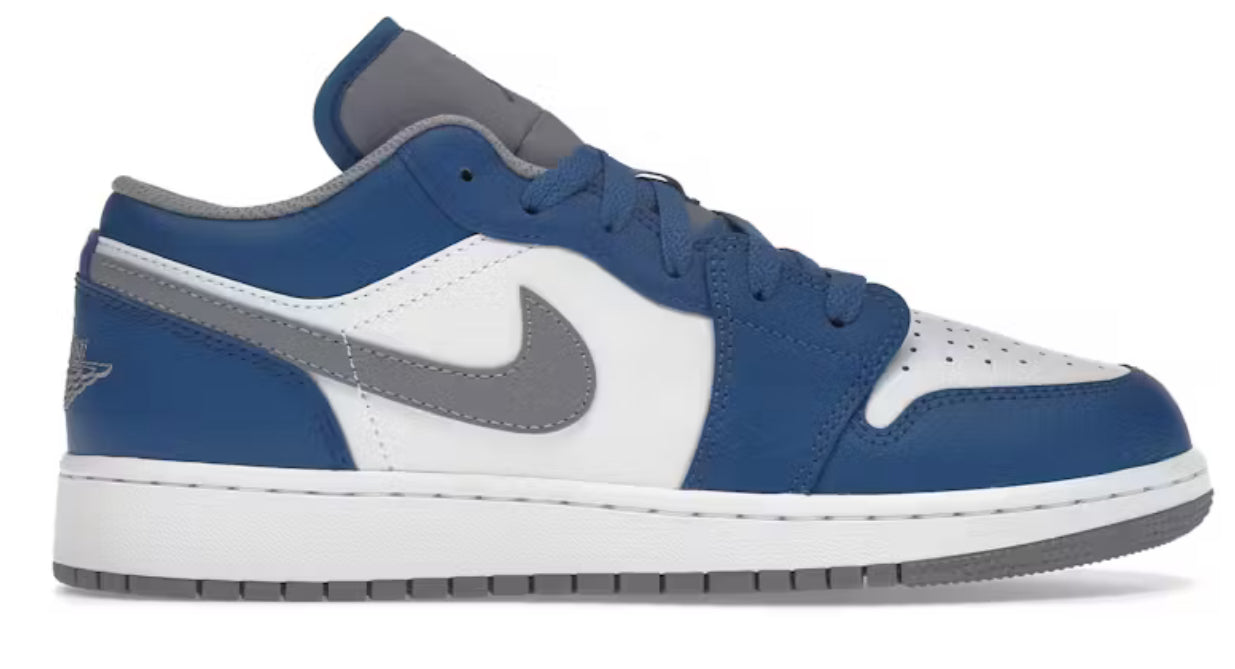 Jordan 1 Low True Blue (GS)