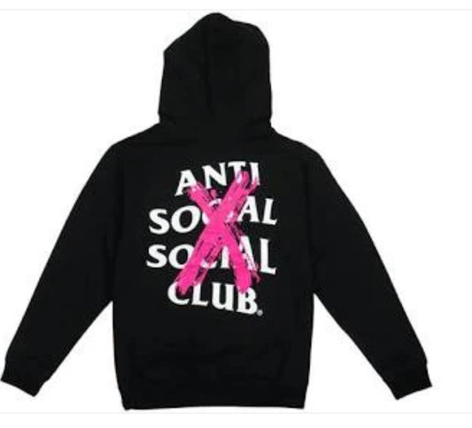 ASSC Black Pink Cancelled Hoodie