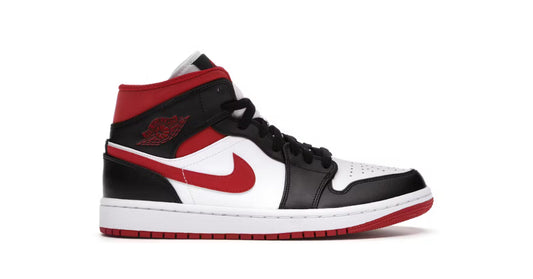 Jordan 1 Mid Gym Red Black White