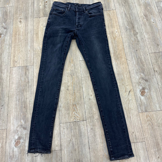 Purple Jean plain black