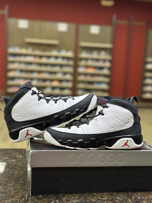 Jordan 9 Black White Used W Box