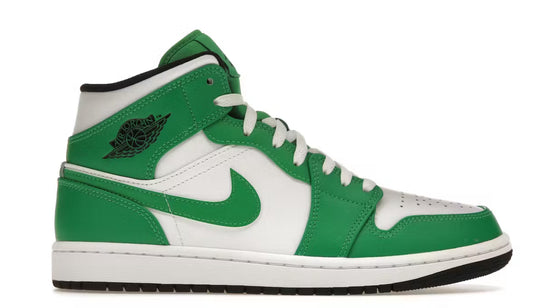 Jordan 1 Mid Lucky Green td