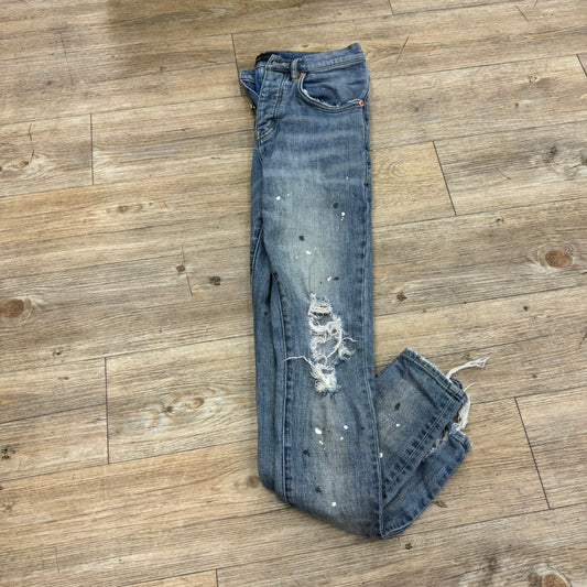 Purple Brand size 28 Jean Blue denim used no back tag or front