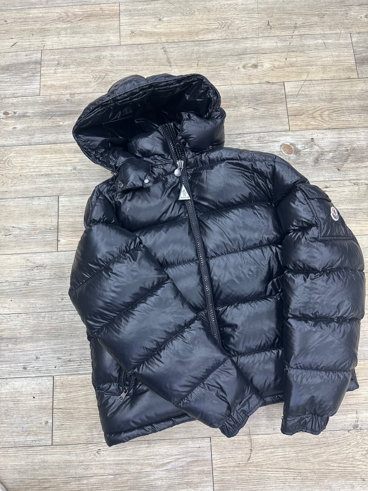 Used Moncler Black Puffer