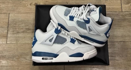 Jordan 4 Military Blue Used With Box