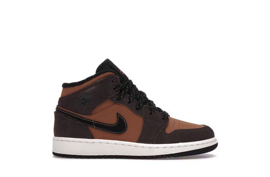Jordan 1 Mid Dark Chocalate