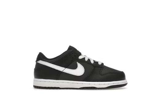 Dunk low black white td