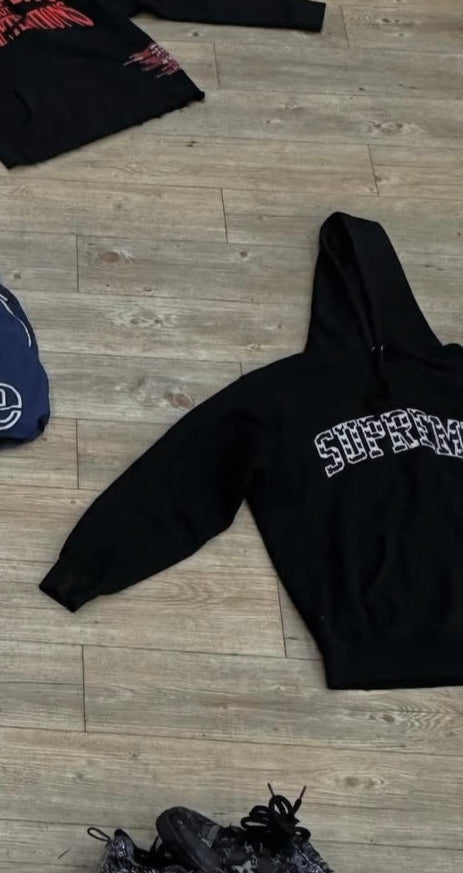 Supreme Hoodie "Black" (used)