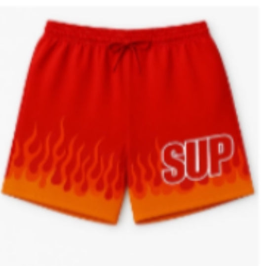 Sup Red flames short