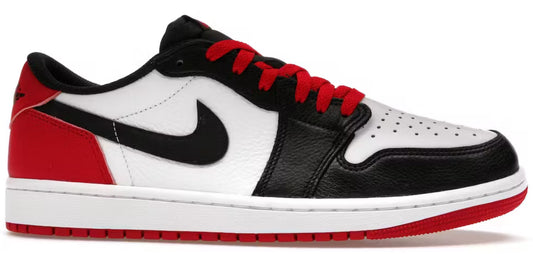 Jordan 1 Low Black Toe