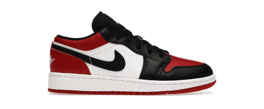 Jordan 1 Low Bred Toe (GS)