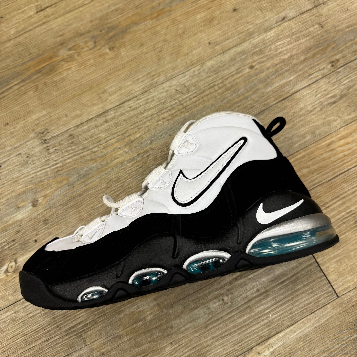 Uptempo mystic teal  Used No Box