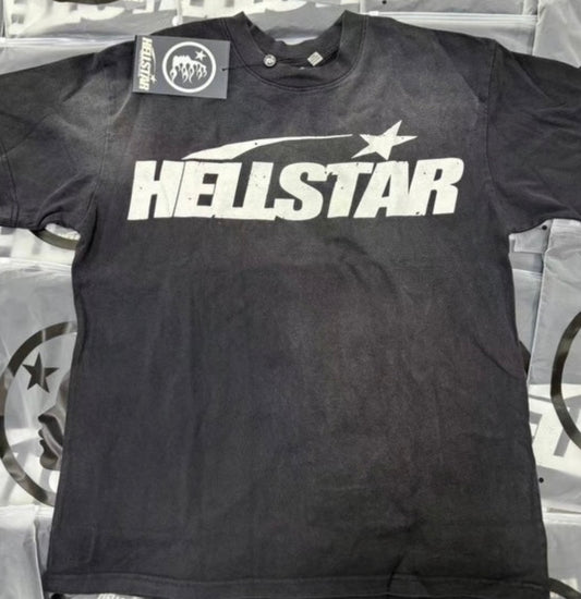 Hellstar Black Faded Tee