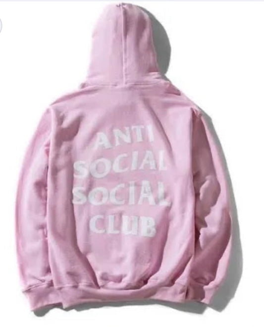 ASSC Pink White Classic Hoodie