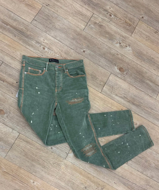 USED - Purple Jeans Olive Corduroy