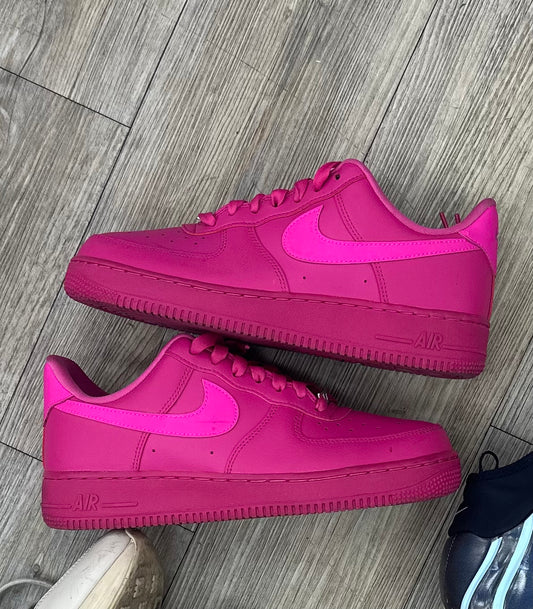 Air Force one pink worn once with box