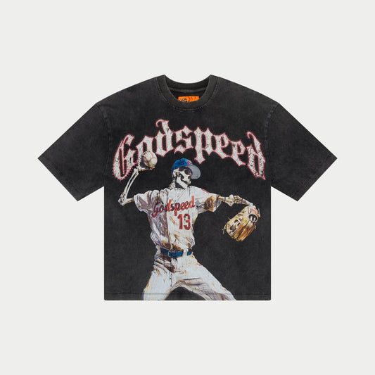 God Speed Black Strike black tee