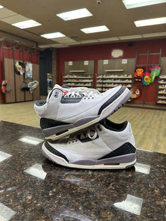 Jordan 3 cement grey used no box