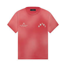 Amiri Red Vintage Collegiate Tee