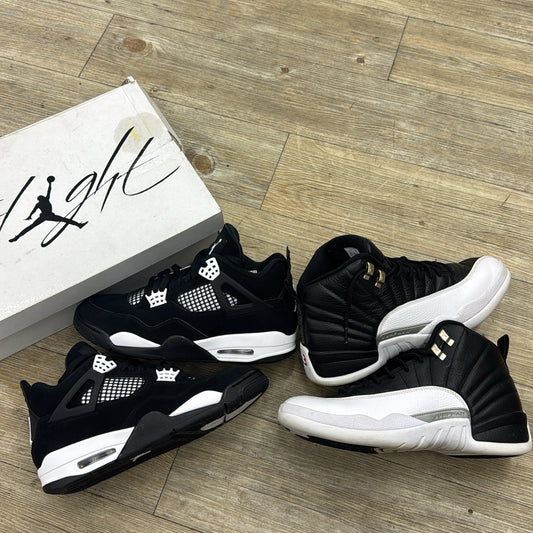 Jordan 4 Retro “White Thunder” with box
